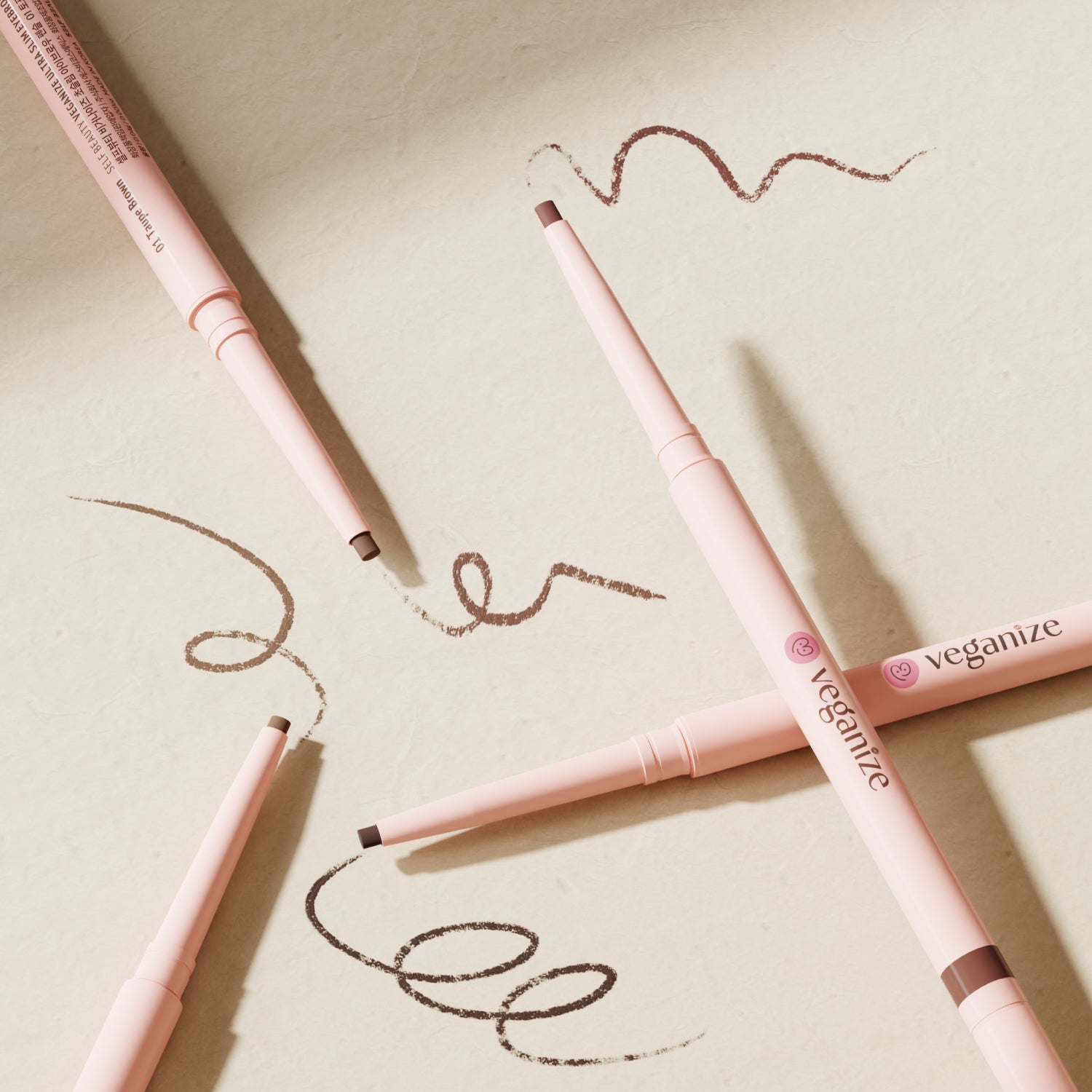 Self Beauty Veganize Ultra Slim EyeBrow Pencil 0.001oz - Vegan Cruelty Free - SELF BEAUTY