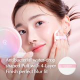 UNICONIC Semi Matte/Glow Silky Blur Air Cushion Foundation UV SPF50+ PA+++ 15g (2 shades) - SELF BEAUTY