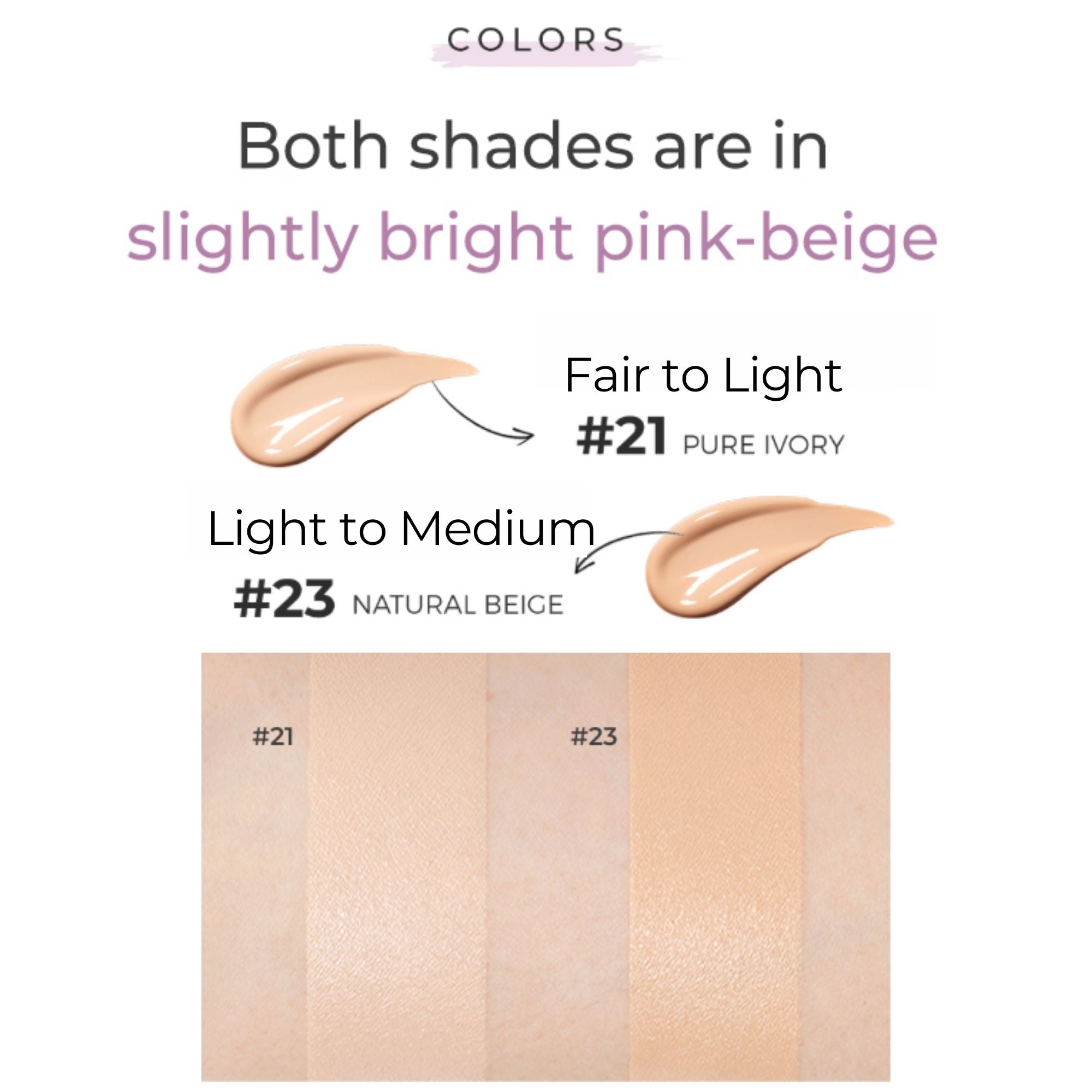 UNICONIC Moisturizing Hyaluronic Acid Air Cushion Foundation UV SPF50+, PA++++ 0.53oz ,15g (2 Shades) - SELF BEAUTY