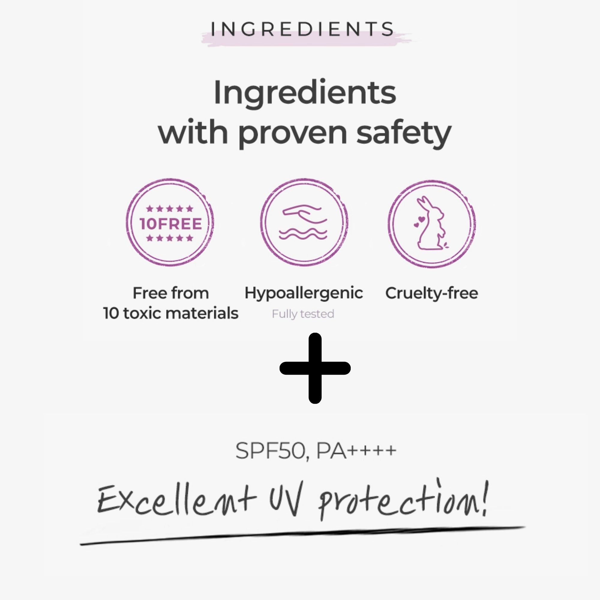 UNICONIC Moisturizing Hyaluronic Acid Air Cushion Foundation UV SPF50+, PA++++ 0.53oz ,15g (2 Shades) - SELF BEAUTY