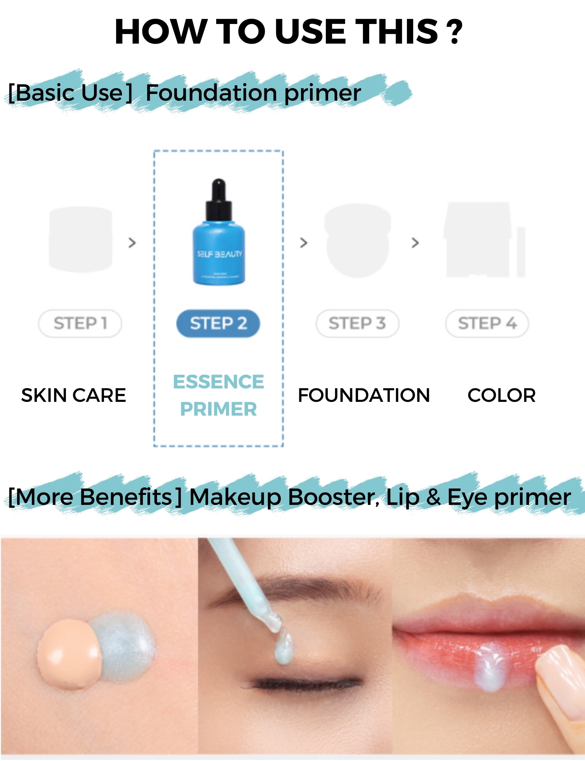 UNICONIC Hydrating Glow Face Serum to Primer for Dry Skin 1.01fl.oz (30ml) - SELF BEAUTY