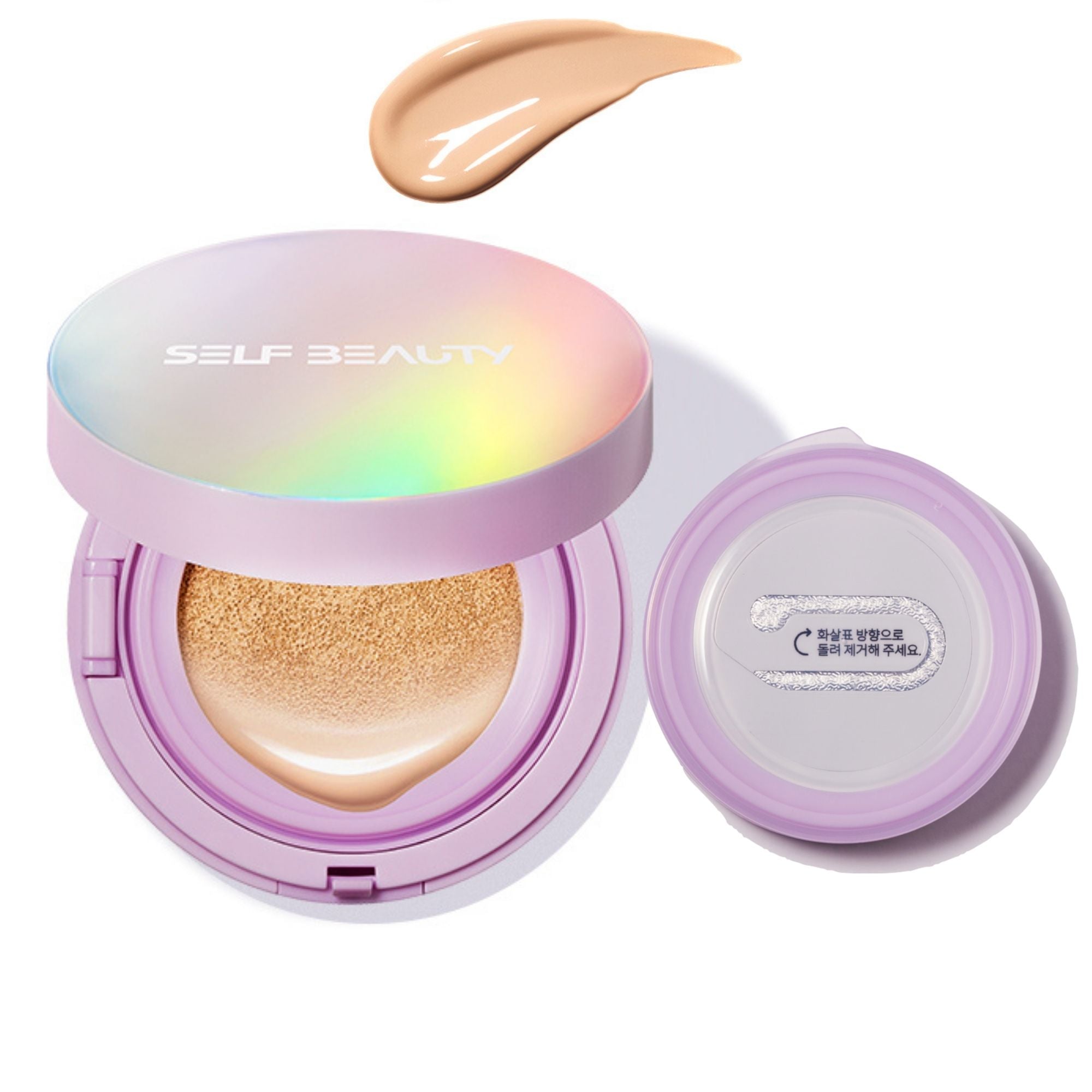 UNICONIC Moisturizing Hyaluronic Acid Air Cushion Foundation UV SPF50+, PA++++ 0.53oz ,15g (2 Shades) - SELF BEAUTY