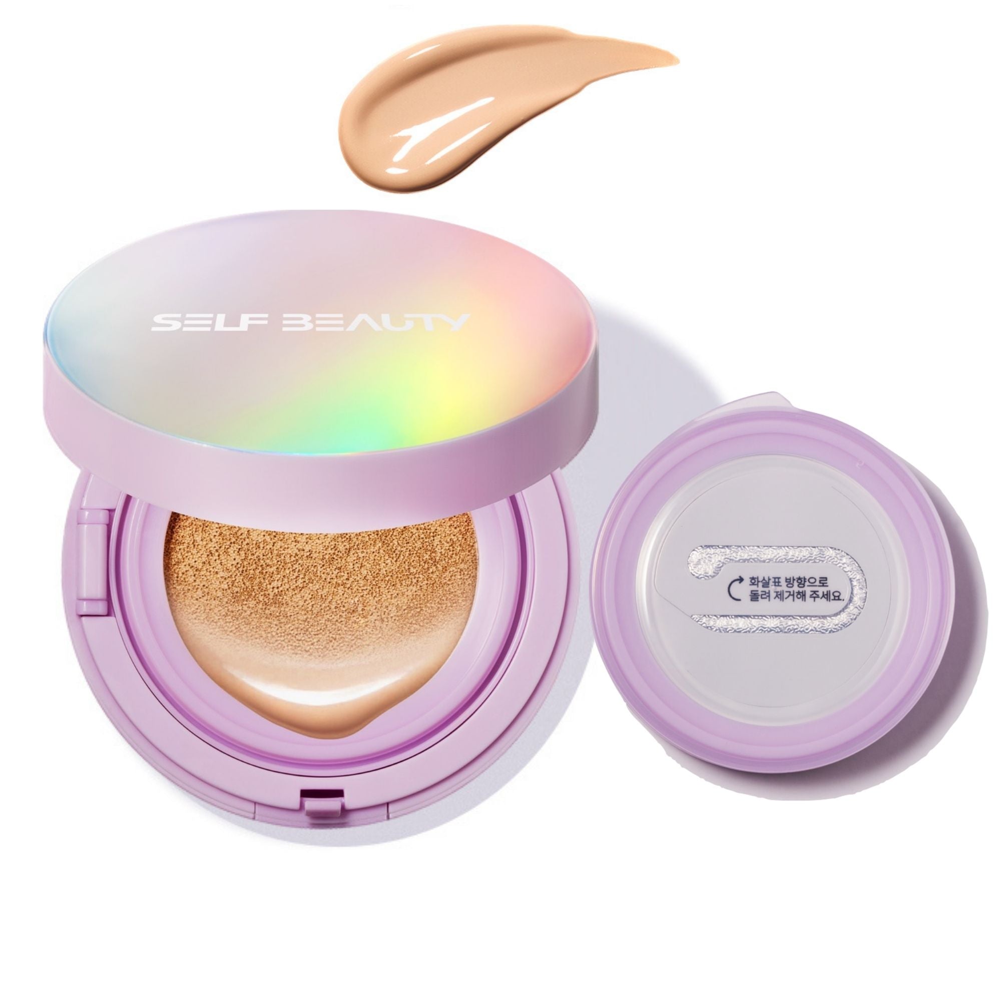 UNICONIC Moisturizing Hyaluronic Acid Air Cushion Foundation UV SPF50+, PA++++ 0.53oz ,15g (2 Shades) - SELF BEAUTY