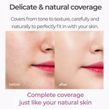 UNICONIC Moisturizing Hyaluronic Acid Air Cushion Foundation UV SPF50+, PA++++ 0.53oz ,15g (2 Shades) - SELF BEAUTY