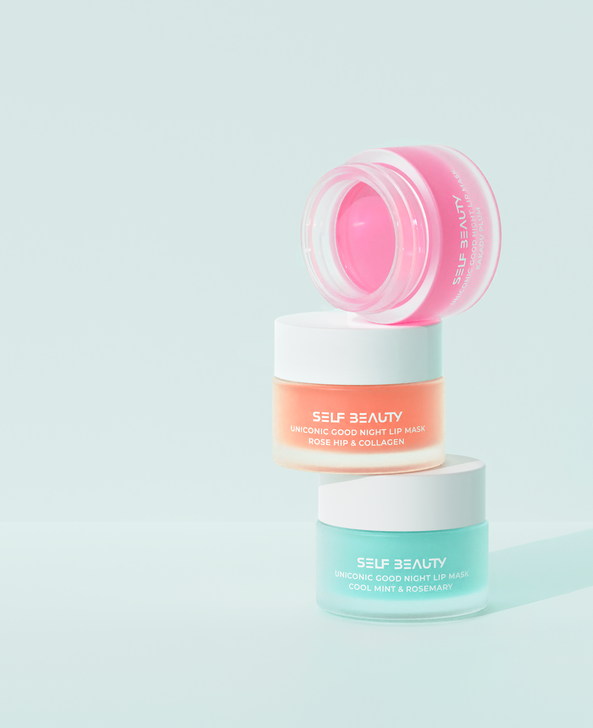 SelfBeauty Lippenmaske Mit Minze & Rosmarin – Veganer Lippenbalsam Für Weiche, Gepflegte Lippen